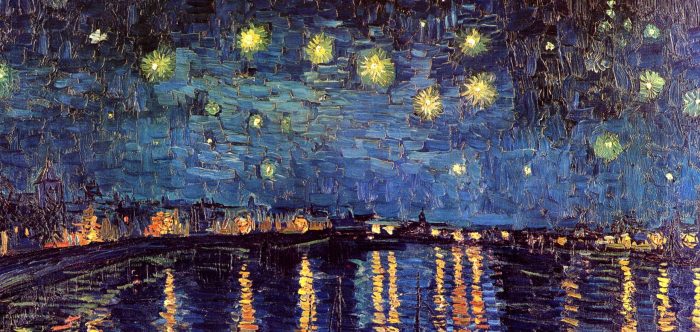 van gogh starry night over the rhone