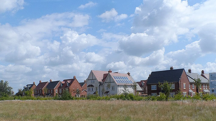 new housing estate