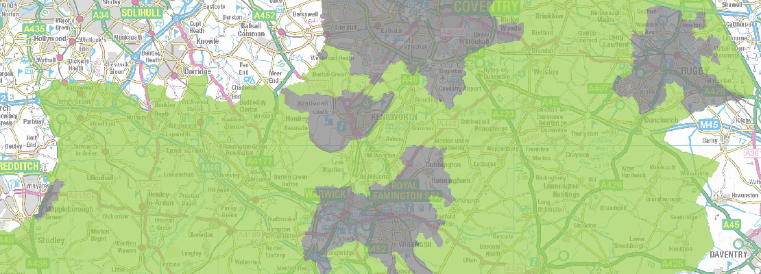 Coventry and Warwickshire LEPs by rural/urban classification